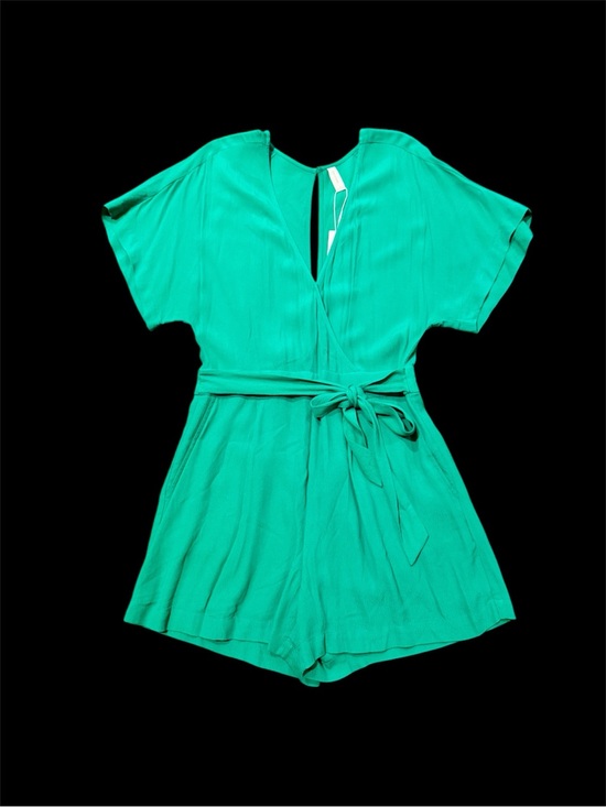 Gentle Fawn Pants - GENTLE FAWN, NWT, WOMENS, SHORT SLEEVE ROMPER IN SPRING GREEN. SIZE 4
